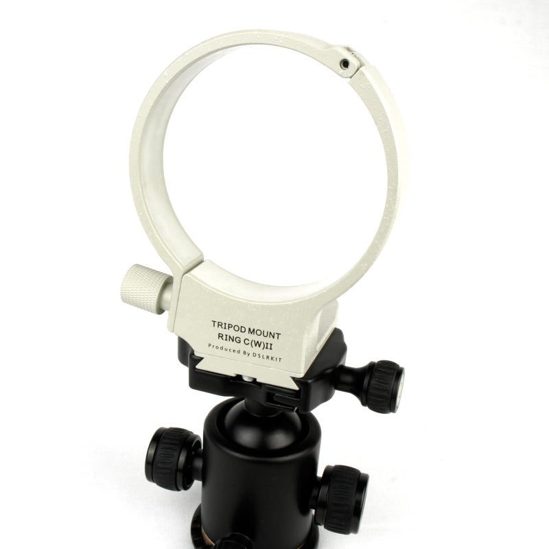 DSLRKIT Tripod Collar Mount Ring C (WII) for Canon 70-300mm f/4-5.6L - Image 2